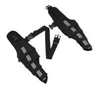 Dog Back Leg Brace - Orthopedic Knee Stifle Support Wrap For Small Medium Dogs, Features Anti-Slip Over-the-Back Strap System To Prevent Slipping, Targeted Recovery For Torn CCL | Rear Leg