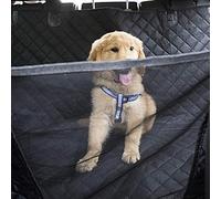 The Orchard - Dog Back Seat Cover - Rear Hammock Boot Protector for Pets - Black