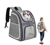 Dog Backpack Carrier - Soft Cat Carrier Foldable Puppy Backpack | Storage Daypack Multipurpose Dog Travel Pouch for Travel Shopping Long Trips