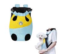 Dog Backpack, Dog Carrier Bag, Adjustable and Breathable Pet Carrier Backpack for Small, Medium Pets, Dog Carrier Bag for Travel, Camping, Walking