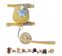 Dog Backpack Harness - Adjustable Five-Pointed Star Design Comfortable Fit Use, Pet Walking Training Accessory, Outdoor Adventure Gear With Durable Strap Construction For Safety | For Hiking Daily