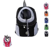 Dog Backpack, Summer Dog Backpack, Dog Backpack Carrier for Large Dogs, Dog Carrier Backpack for Hiking (Black, S)