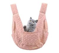 Dog Backpack - Ventilated Bag with Pockets, Soft Cat Carrier, Breathable Comfortable Design, Easy to Carry, Premium Pet Travel Gear for Kitten, Small, Medium Outdoor, Hiking, Walking, Shopping