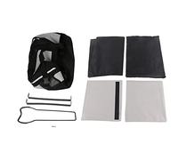 Dog Bag Detachable Front Bike Carrier Basket for Small Medium Pet Dogs Lightweight Durable Oxford Cloth Quick Release Handlebar Mounting Device Easy Clean Pet Bed or Car