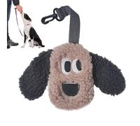 Dog Bag Holder, Dog Poop Holder | Cute Doggy Bag Holder Mini Zipper Pouch, Small Dog Bag Carrier, Dog Waste Bag Holder, Dog Bag Holder Poop Bag Holder Poop Bag Dispenser Dog Poop Holder