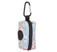 Dog Bags - Dog Poop Bag Dispenser with Fun Graphic Print | Portable Doggie Waste Case | Pet Waste Dispenser | Easy-to-Use Carrier for Cats | Holder for Hiking, Camping, Outdoor Walks