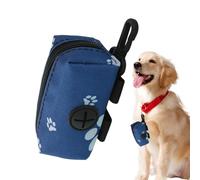 Dog Bags for Poop Holder - Portable Pet Waste Pouch Refill Station, Reusable Poops Bag Holder for Dogs and Cats, Convenient Walk, Travel, Outdoor Hiking, Camping, or Daily Pet Wastes Management