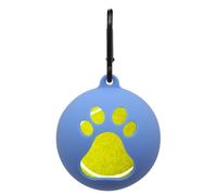 Dog Ball Holder for Lead - Silicone Tennis Ball Holder, Hands- Dog Lead Attachment, Portable Pet Toy for Dogs, Puppies, Outdoor