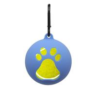 Dog Ball Holder for - Silicone Tennis Ball Pouch, Hands- Toy Carrier | Standard Ball Clip for Puppy Walking, Outdoor Fetch Training, Belt Clip Ball Keeper for All Breed Dog Play