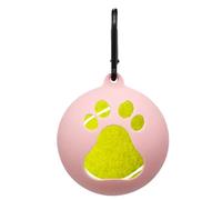 Dog Ball Holder for - Silicone Tennis Ball Pouch, Hands- Toy Carrier | Standard Ball Clip for Puppy Walking, Outdoor Fetch Training, Belt Clip Ball Keeper for All Breed Dog Play