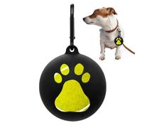 Dog Ball Holder | Silicone Tennis Ball Holder | Practical Dog Training Tools, Hands Free Dog Attachment for Training, Standard Size Ball, to