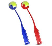 Dog ball Launcher for Dogs Chase Fetch Game Toys for Large Medium Small Dogs Throw Tennis Ball Portable Hands-Free Pick Up and Throwing Play Toy Puppy Exercise &Training 1Pc Small Random Color