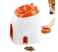 Dog Ball Launcher - Interactive Machine with Treat Dispenser, Automatic Tennis Ball Launcher for Dogs | Exercise and Enrichment Toy for Pets