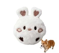 Dog Ball - Puppy Game | Chew Toy - 3 Inch Chew in the Shape of an Interactive Bouncing Sound with Soft, Durable Fabric for Small Dogs, Puppies, Teething and Fun