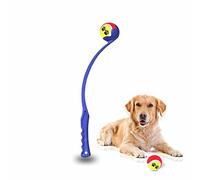 Dog Ball Thrower Tennis Ball Launcher Pick Up And Throw Chase Fetch Game Toys Ball Launch Chucker Exercise & Training Puppy Toy For Large Medium Small Dogs Pet Accessories 50cm Assorted (Pack Of 1)