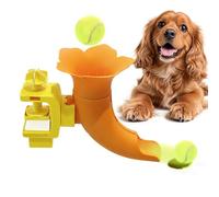 Dog Ball Thrower, Trumpet Shape Fetch Toy, Interactive Pet Play Accessory, Home Living Room Kitchen Gadget, Apartment Corner Play Area Tool, Fun Fetch Training Device FOR Dogs