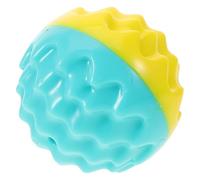 Dog Ball Thrower with Teething Chew Ball Interactive Puppy for Small Dogs in Lake Blue with Mesh Holder