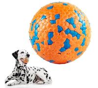Dog Ball Toy - High Elastic Chew Baxall for Large Breeds | Interactive Floating Bouncy Fetch Toy | Puppy Teething Play Bell | Durable Pet Toy for Outdoor Exercise Training and Entertainment