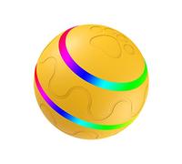 Dog Ball Toy Interactive Puppy Cat Pet Rolling Bouncing with Self Rotating LED Rechargeable Battery for Medium Large Birthday Gift