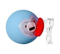 Dog Ball Toy - Smart Heart Design Self-Bouncing Ball for Indoor/Outdoor Play | USB Rechargeable Interactive Motion-Activated Toy for Puppies & Adult Dogs, Durable Chew-Resistant Material for All Breed