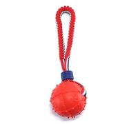 Dog Ball Toys Bouncy Rubber Ball Chew Toys Pet Dog Toy Ball With String Interactive For Big Games Dog X6E9 Toys Puppy Toys