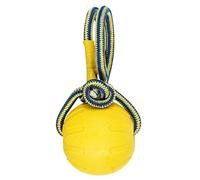 Dog Ball With Handle, Indestructible Chewing Training Interactive Durable Portable Style, for Puppy, Aggressive Chewers, Teething, Knots, Pet Supply, Daily Use