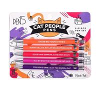 Dog Ballpoint Pens Dog Pens For Writing Dog People Black Ink Ballpoint Pens With Funny Sayings For Pet Owners Cat Dog Lovers