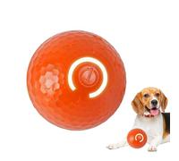 Dog Balls - Portable Dog Toy, Motion Activated Ball | Smart Bouncing Ball With Colorful LED Light, Mental Health Stimulation Interactive Moving Toy With Automatic Rolling Action For Small Medium Breed