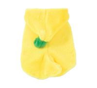 Dog Banana Costume Banana Coat | Soft Cosplay Jackets for Halloween Christmas Spring Winter Photograph Small Medium Breed Pet Dogs Cat