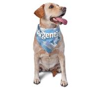 Dog Bandana Argentina Glory Pet Neckerchief Durable Cat Dog Kerchief Adjustable Pet Triangle Scarf For Party Festival Pets