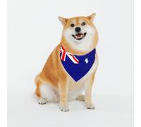 Dog Bandana Australia Flag Comfortable Triangle Pet Scarf Adjustable Birthday Dog Bandanas For Decoration Dogs Cats