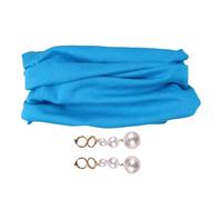 Dog Bandana - Banks for Dogs Set of Pearl Ears | Costume for Hooking Against Electuals, Project for Party Accessories | Dazzling Pearl Earrings, Make Sure
