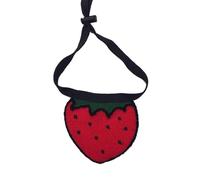 Dog Bandana Bibs Scarf, Collar Adjustable Pet Cute Heart Neckerchief Bow Ties Clothes Bib Washable Drool Towel Hand Knit Accessories Triangle for Pets and Cats (S)