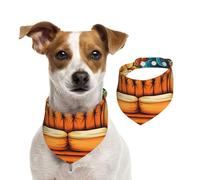 Dog Bandana Couch Pet Scarf Adjustable Pets Bandanas Washable Double-Sided Pets Neckerchief Cotton Triangle Bib Dog Scarfs Cats Scarves for Puppy Costume Accessories Small