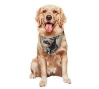 Dog Bandana Cute Irish Wolfhound Dog Pet Neckerchief For Festival | Pet Triangle Scarf Durable Triangle Bibs Scarf For Party