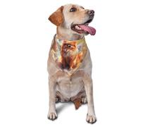Dog Bandana, Cute Pomeranian Triangle Bib, Dog Handkerchief, Cute Dog Accessories, Dog Bandanas