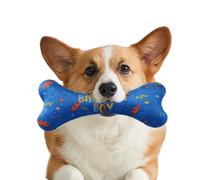 Dog Bandana - Dog Accessory Birthday Gift Toy Animal - Soft Bone Triangle Scarf Adjustable Spring Running Puppy