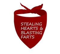 Dog Bandana Free Kisses/Will You Be My V/Stealing Hearts Pet Triangle Scarf Washable Pet Neckerchief Adjustable Triangle Bibs Scarf For Celebration Festival Party