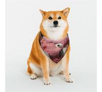 Dog Bandana Grey Rose-Breasted Cockatoo Dog Scarf Adjustable Pet Bandanas for Dogs Christmas Pets Scarf Triangle Bibs Kerchief Soft Breathable Puppy Bandana for Small Medium Large Cats Pet