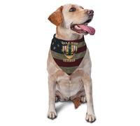 Dog Bandana Gulf War Veteran Desert Storm-Desert Shield Triangle Bibs Scarf Personalised Pet Triangle Scarf Washable Pet Neckerchief For Festival Party Pets