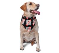 Dog Bandana Ice Out Layered Defiance Cat Dog Kerchief Personalised Pet Triangle Scarf Adjustable Triangle Bibs Scarf For Party Pets Celebration