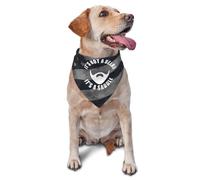 Dog Bandana It'S Not A Beard It'S A Saddle Pet Scarf Spring Washable Dogs Neckerchief, For Party, Outdoor, Kitten, 70x30cm