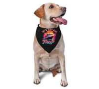 Dog Bandana Let'S Get Ship Faced Handkerchief Soft Comfortable Triangle Bibs Scarves, For Kitten, Outdoor, Daily, 70x30cm