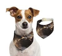 Dog Bandana Lighthouse Rocks Seaside Pet Scarf Adjustable Pets Bandanas Washable Double-Sided Pets Neckerchief Cotton Triangle Bib Dogs Scarfs Cats Scarves for Puppy Costume Accessories Small