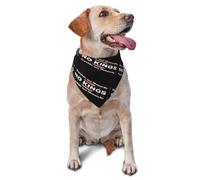 Dog Bandana No Kings Equal Rights Pet Triangle Scarf Durable Triangle Bibs Scarf Washable Cat Dog Kerchief For Celebration Pets Festival