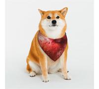 Dog Bandana Pomegranate Dog Scarf Adjustable Pet Bandanas for Dogs Christmas Pets Scarf Triangle Bibs Kerchief Soft Breathable Puppy Bandana for Small Medium Large Cats Pet