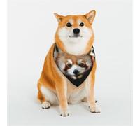 Dog Bandana Red Pandas Dog Scarf Adjustable Pet Bandanas for Dogs Christmas Pets Scarf Triangle Bibs Kerchief Soft Breathable Puppy Bandana for Small Medium Large Cats Pet