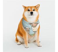 Dog Bandana Sheep and Lamb Cartoon Dog Scarf Adjustable Pet Bandanas for Dogs Christmas Pets Scarf Triangle Bibs Kerchief Soft Breathable Puppy Bandana for Small Medium Large Cats Pet