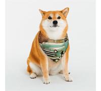 Dog Bandana Spring Retro Car Dog Scarf Adjustable Pet Bandanas for Dogs Christmas Pets Scarf Triangle Bibs Kerchief Soft Breathable Puppy Bandana for Small Medium Large Cats Pet