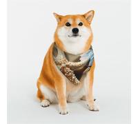 Dog Bandana Starfish Coral and Seashell Dog Scarf Adjustable Pet Bandanas for Dogs Christmas Pets Scarf Triangle Bibs Kerchief Soft Breathable Puppy Bandana for Small Medium Large Cats Pet